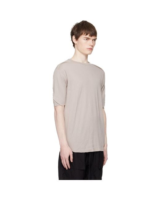 Thom Krom Black M Ts 921 T-Shirt for men