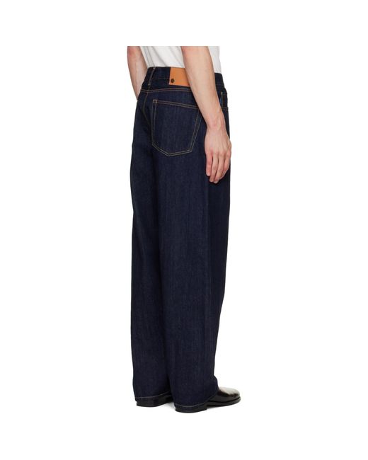 Jean Ample Bleu vowels pour homme en coloris Blue