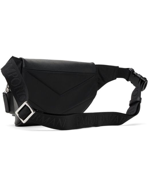 Belt bag with eagle plaque | EMPORIO ARMANI Man