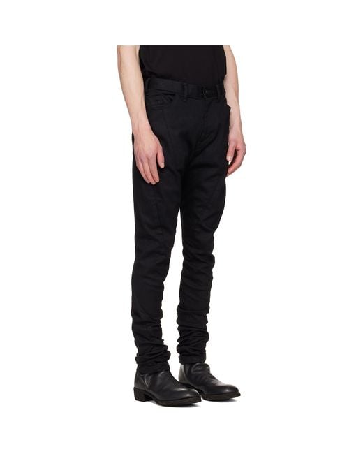Julius Black Bending Skinny Jeans for men