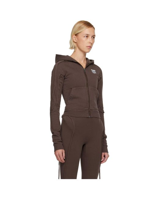 OTTOLINGER Black Fitted Zip Hoodie