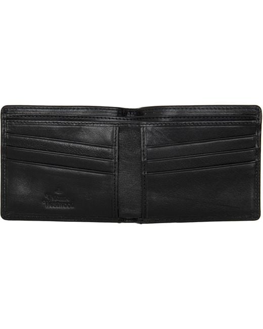 Vivienne Westwood Blue Billfold Wallet for men