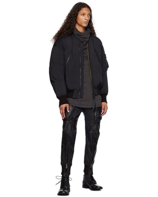 The Viridi-anne Belted Leather Pants in Black for Men | Lyst