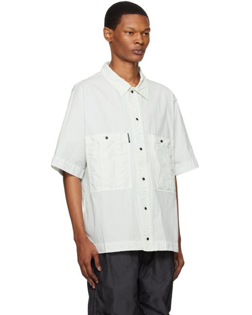 NEMEN White Off- Atom Shirt for men