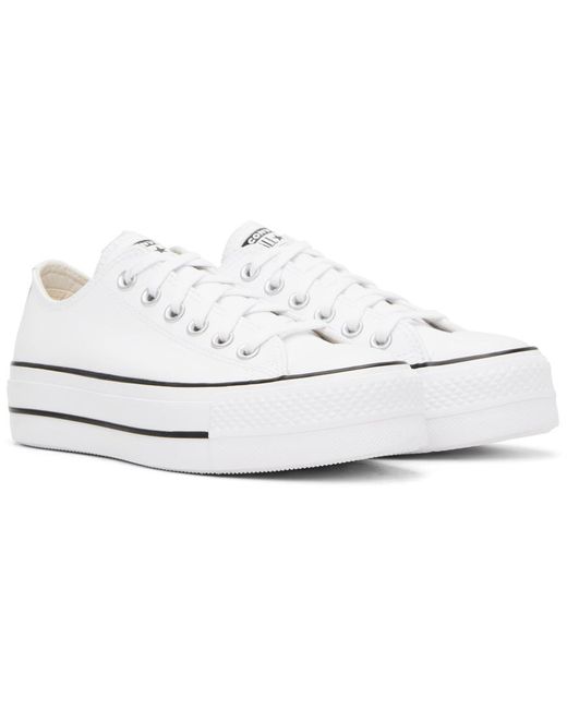Converse Black White Chuck Taylor All Star Platform Sneakers