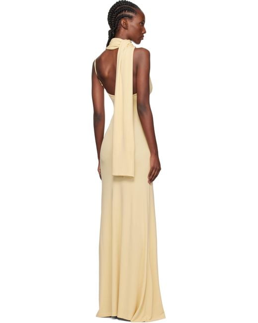 AYA MUSE Black Wisp Maxi Dress