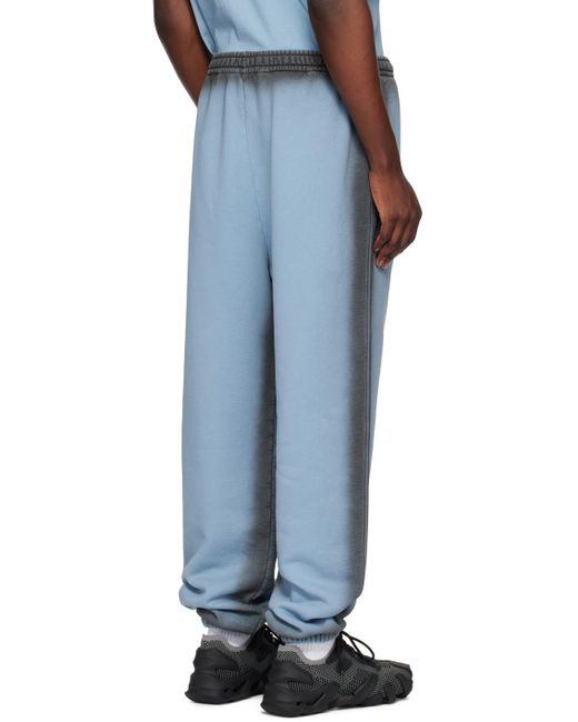 Y. Project Blue Pinched Logo Sweatpants for men