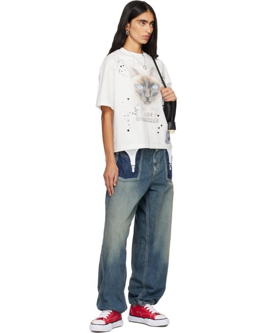 Maison Mihara Yasuhiro Black Peterson Og Sole Canvas Low-Top Sneakers