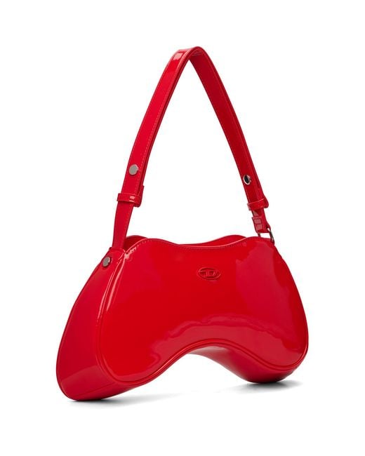 DIESEL Red Play Shoulder Bag
