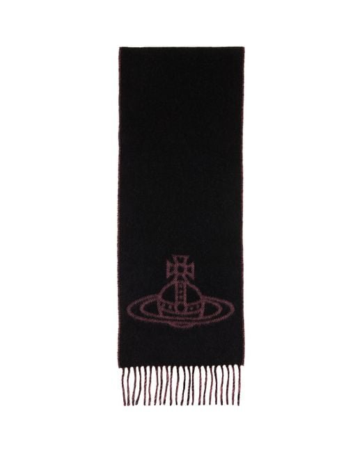 Vivienne Westwood Pink Double Face Scarf for men