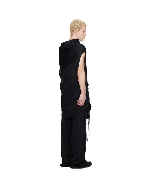 Julius Black Prayer Shirt for men