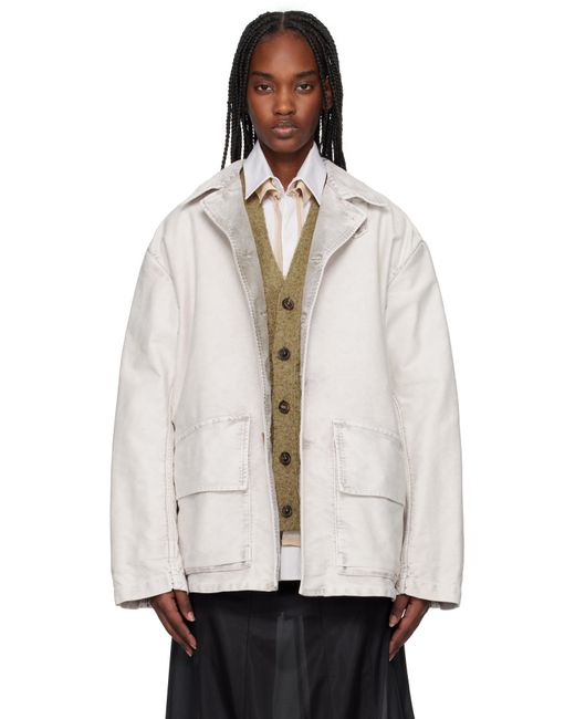 Maison Margiela グレー スポーツジャケット White