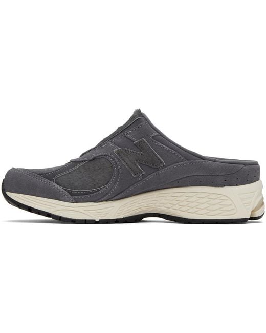 New Balance Black Gray 2002rm Sneakers