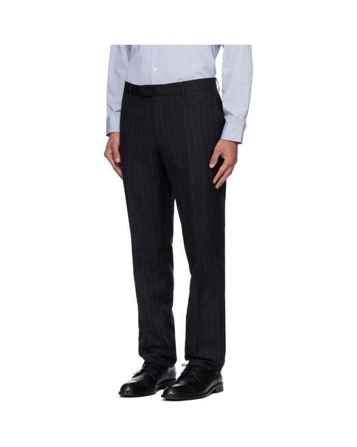 Paul Smith Black Tailored Two-Button Suit for men
