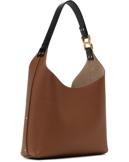 Chloé Brown Tan Small Marcie Tote