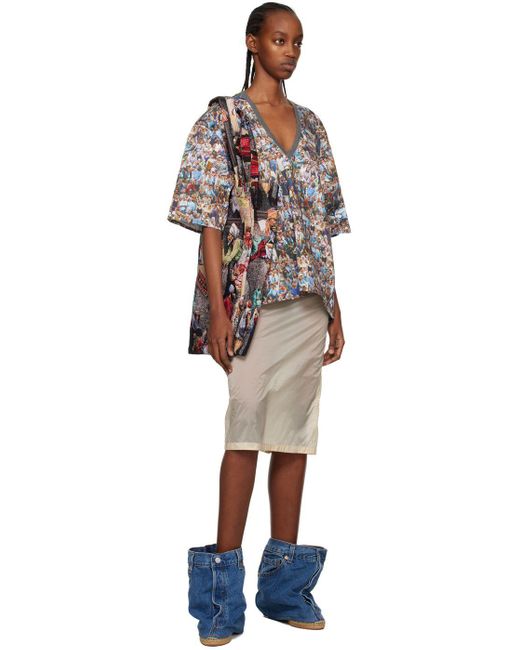 Bless Multicolor Lovneck Shirt | Lyst