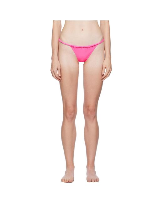 Agent Provocateur Pink Sofi Bikini Bottom