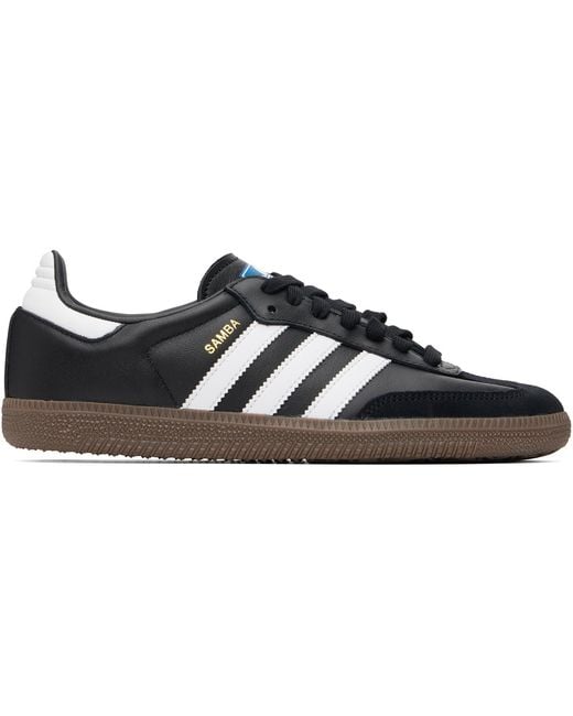Adidas Originals Black Samba Og Sneakers for men