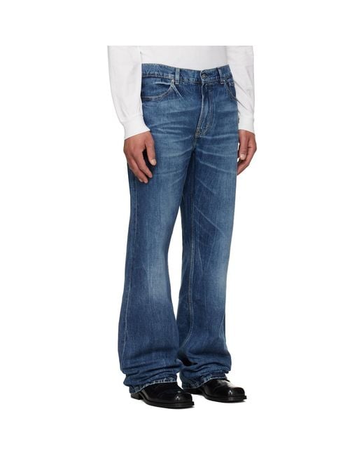 Our Legacy Blue Carlson Cut Jeans for men