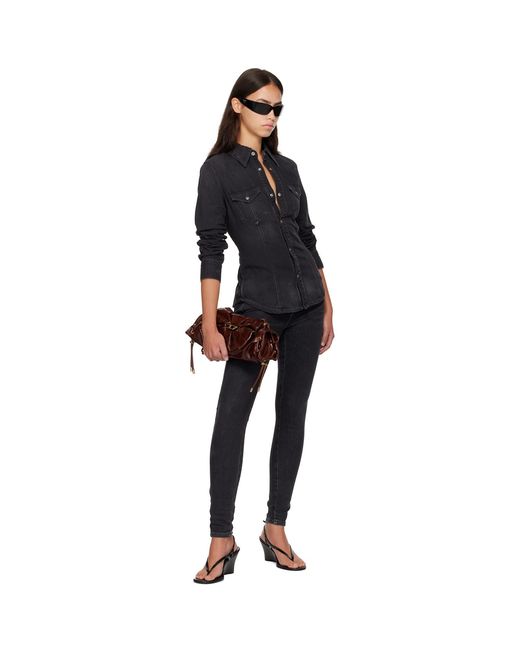 DIESEL Black De-Waves Shirt
