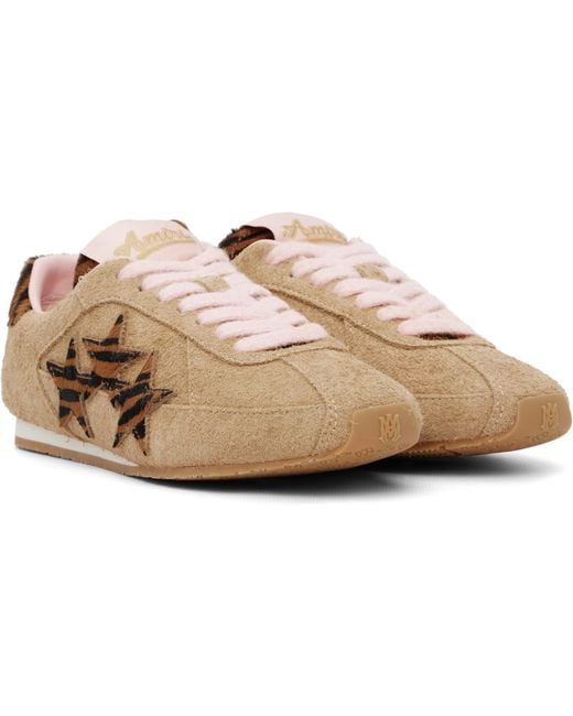 Amiri Black Zebra Pacific Flat Sneakers