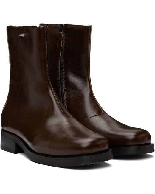 Our Legacy Brown Camion Boots