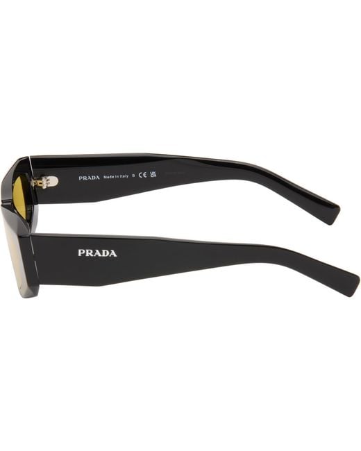 Prada Black 'Prada Symbole' Sunglasses for men