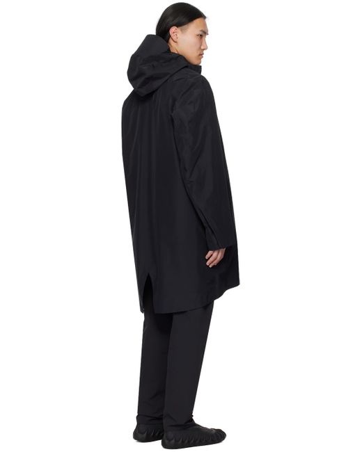 Veilance Black Monitor Coat for men