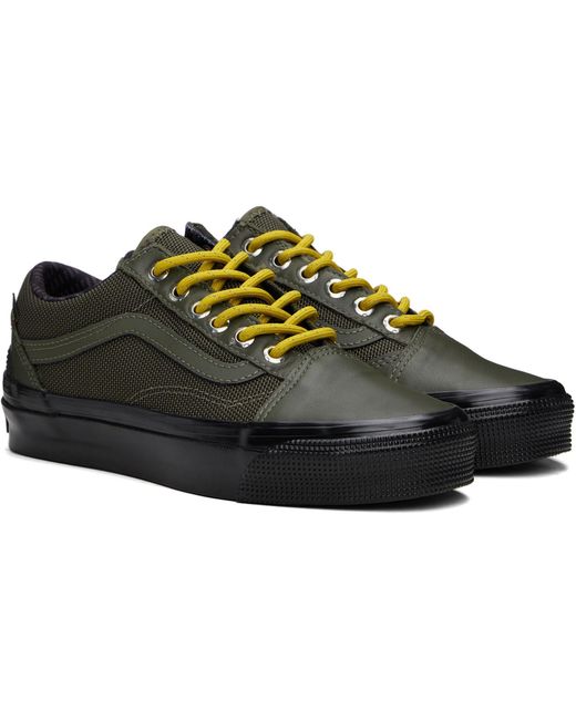 Vans Black Khaki Premium Old Skool Gore-Tex Sneakers