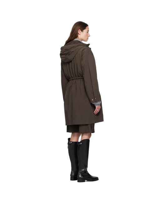 Moncler Black Sainbel Long Down Parka