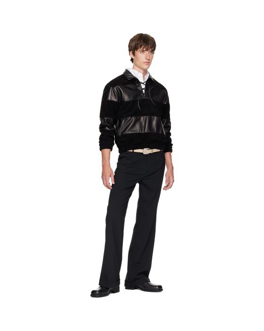 mfpen Black Event Derbys for men