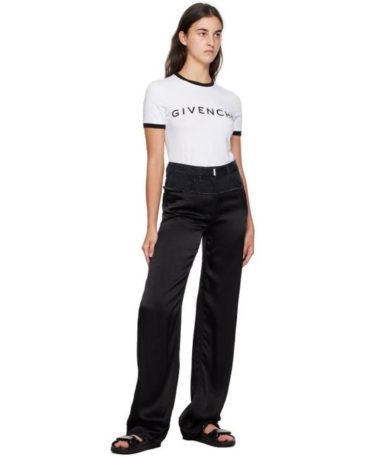 Givenchy White Slim-fit T-shirt
