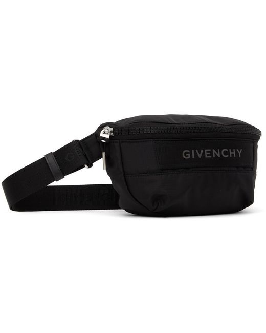 Givenchy Black G-trek Nylon Pouch for men