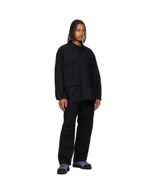 Nanamica Black Light Weight Field Jacket for men