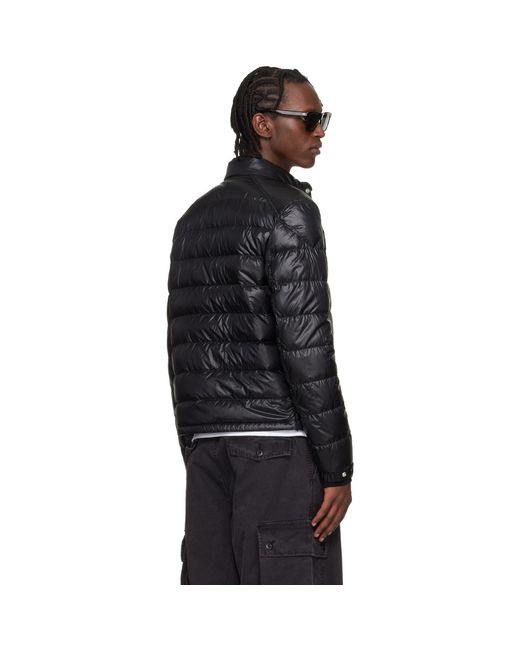 Moncler Black Selves Short Down Jacket for men