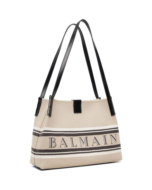 Balmain Metallic Small Release Shopper Bag