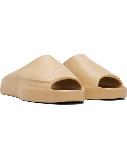 Fear Of God Natural Tan Essentials Los Feliz Slides for men