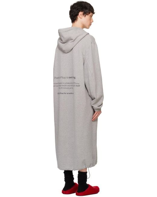 Doublet 'Power Nap' Hoodie in Black for Men | Lyst UK