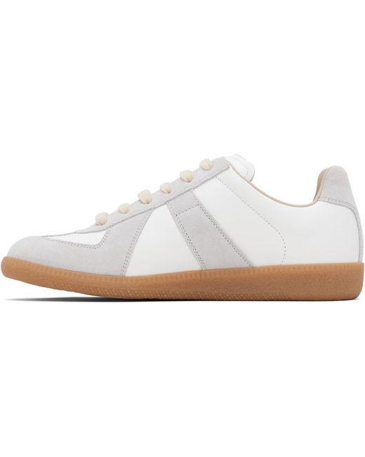 Maison Margiela White Replica Sneakers