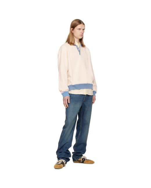 Isabel Marant Blue Off- & Mathias Sweatshirt for men