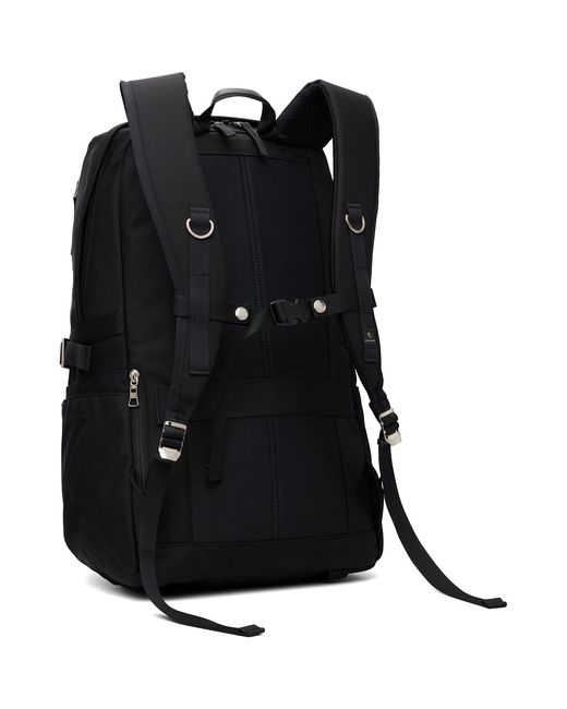 Master Piece Black Spec Backpack for men