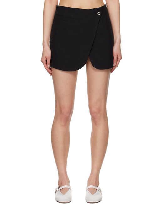 Coperni ブラック テーラード ミニスカート Black