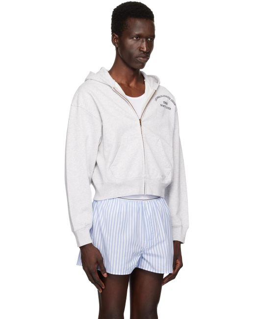 Sporty & Rich White Sportyrich La Athletic Group Hoodie for men