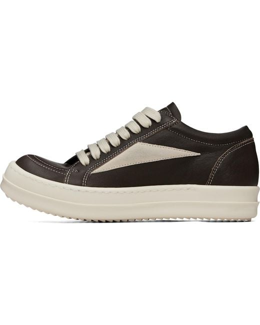 Rick Owens Black Tower Vintage Sneaks Sneakers