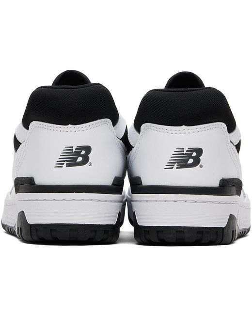 New Balance ホワイト& Bb550 スニーカー Black