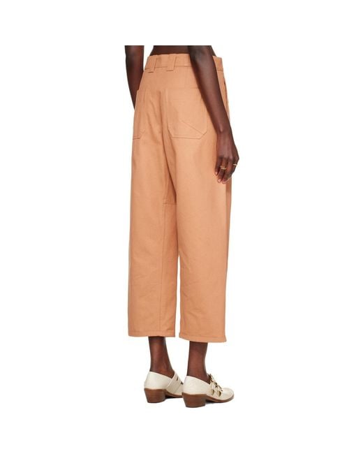 Chloé Multicolor Barrel Jeans