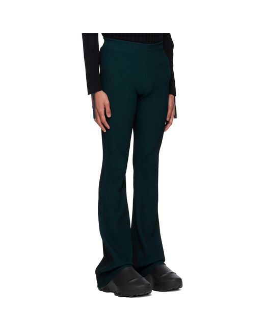Dion Lee Black Blue Angled Lounge Pants for men