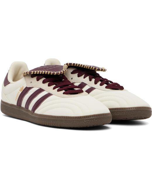 Adidas Originals Black Off- Samba Long Tongue Sneakers for men