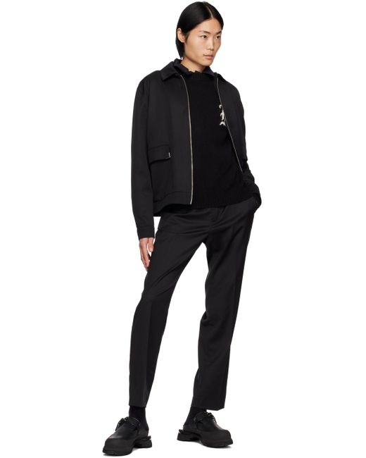 Han Kjobenhavn Black Single Suit Trousers for men