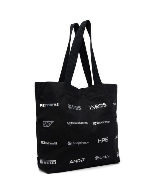 Y-3 Black Mercedes-Amg F1 Edition Tote for men